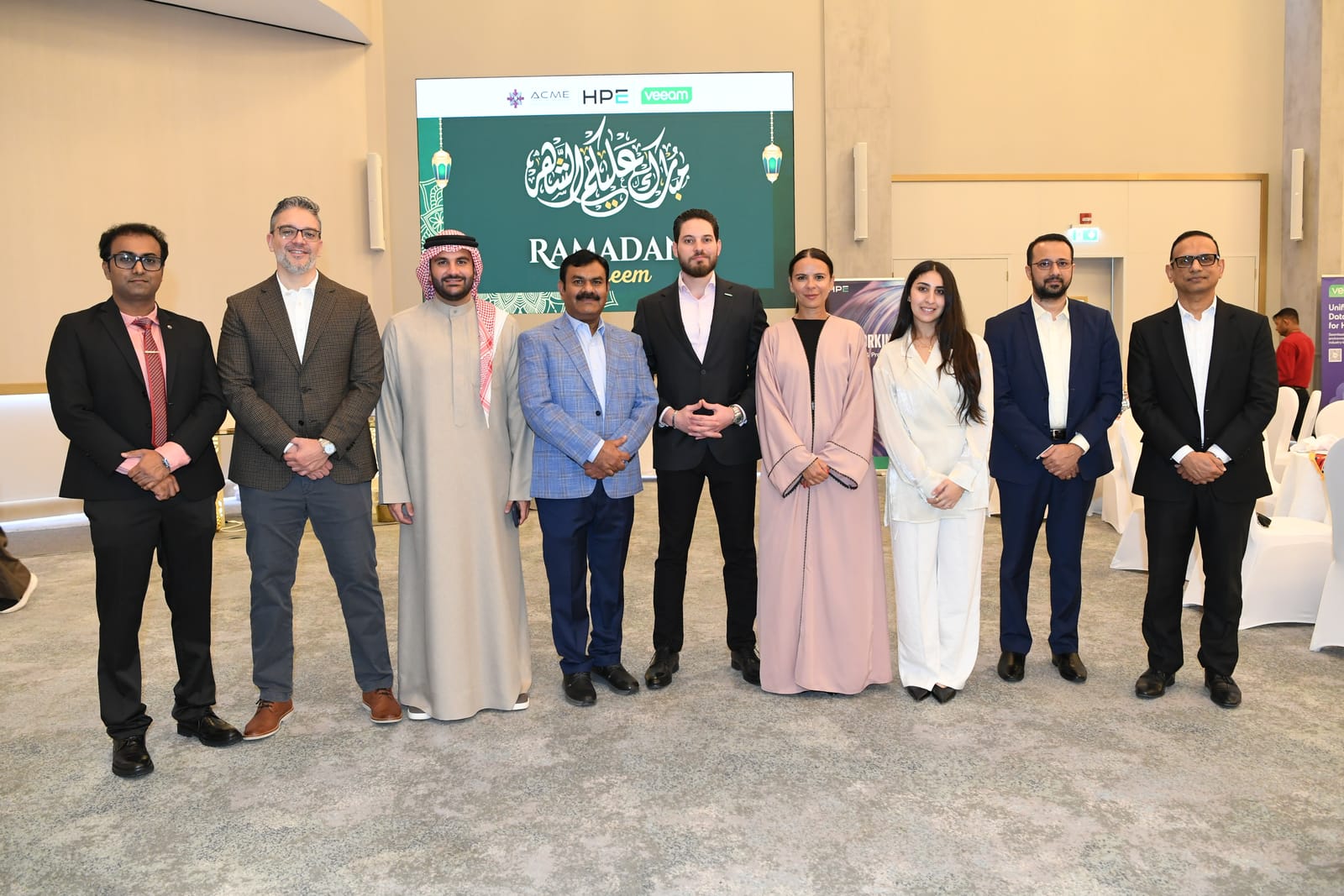 ACME Ramadan Ghabga 2026 gathering of IT professionals at Crowne Plaza Bahrain